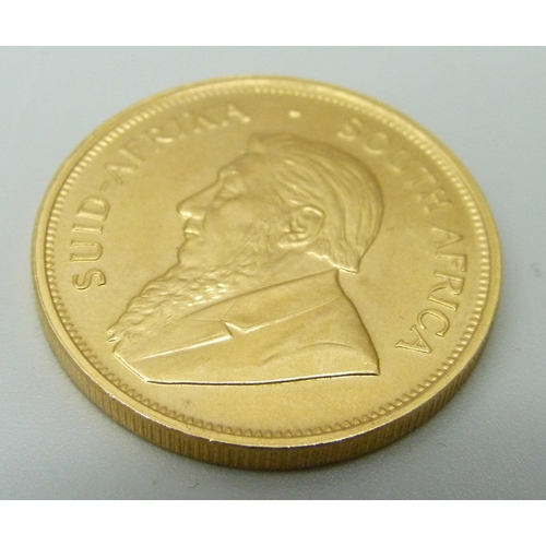 1014 - A 1974 gold krugerrand