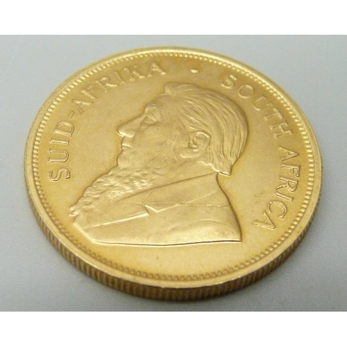 1017 - A 1978 gold krugerrand