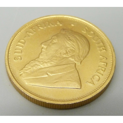 1024 - A 1975 gold krugerrand