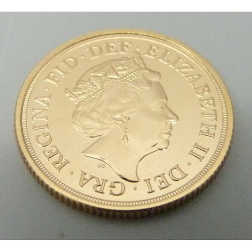 1088 - A 2021 gold sovereign