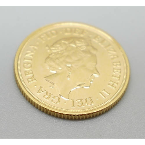 1115 - A 2021 gold sovereign