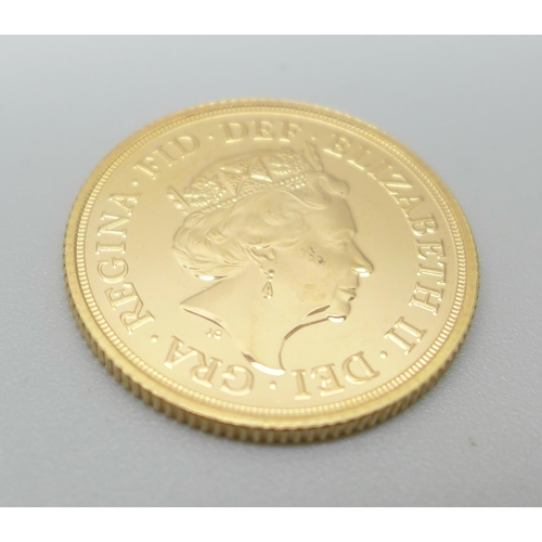 1121 - A 2020 gold sovereign