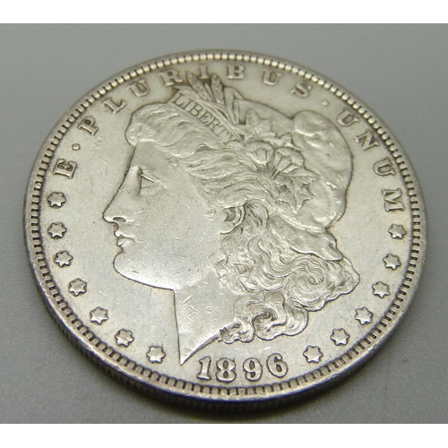 1125 - An 1896 US dollar