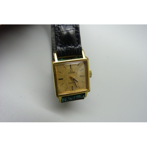 1126 - A lady's Omega Geneve wristwatch