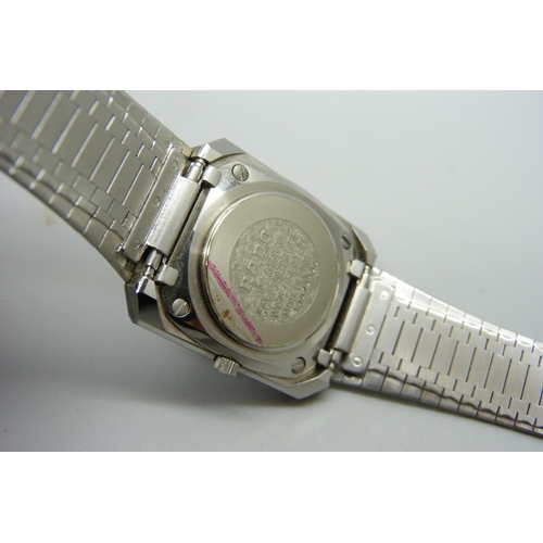 1144 - A Rado Diastar wristwatch on bracelet