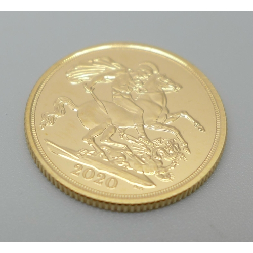 1145 - A 2020 gold sovereign