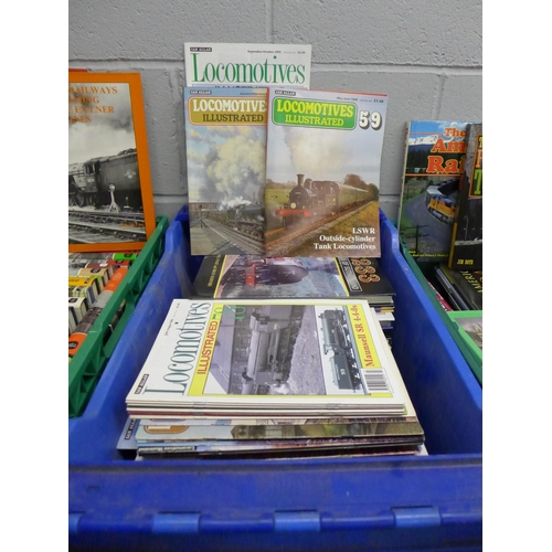 1226 - Four boxes of railway books **PLEASE NOTE THIS LOT IS NOT ELIGIBLE FOR POSTING AND PACKING**