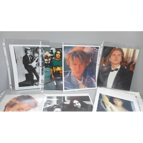 627 - River Phoenix memorabilia including signed photograph and lobby cards, etc.