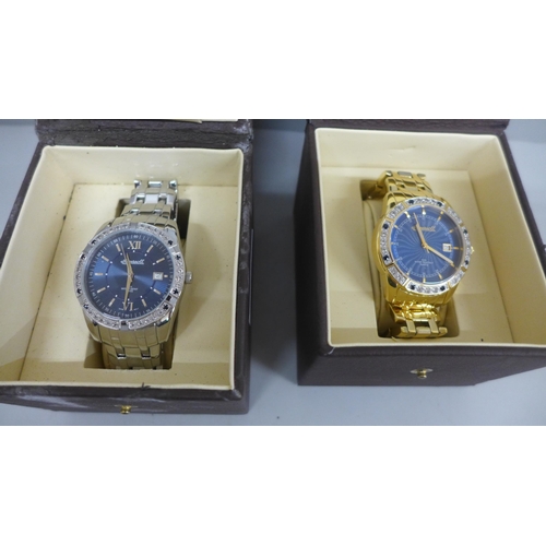 630 - Two Ingersoll Gems wristwatches, boxed