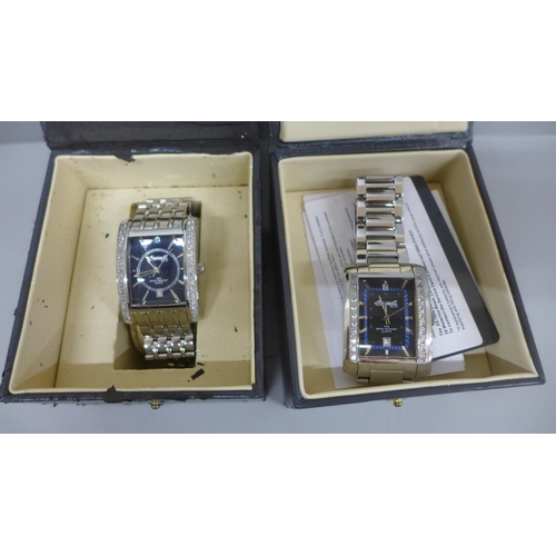 633 - Two Ingersoll Ice wristwatches, boxed