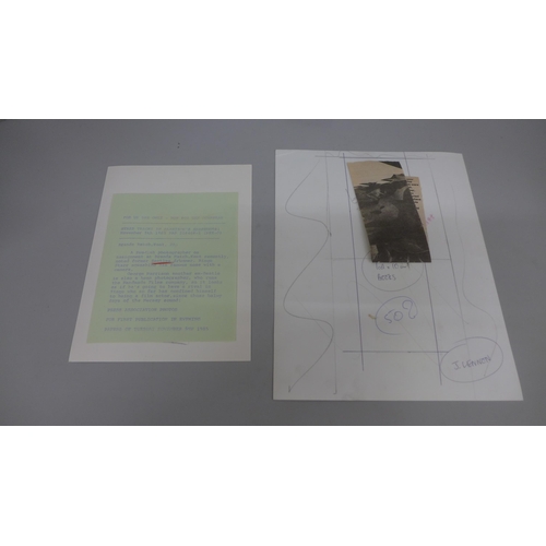 661 - The Beatles proof photographs of Ringo Starr and John Lennon