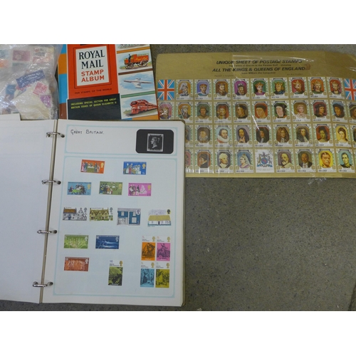 732 - A collection of approximately 1500 British and foreign stamps