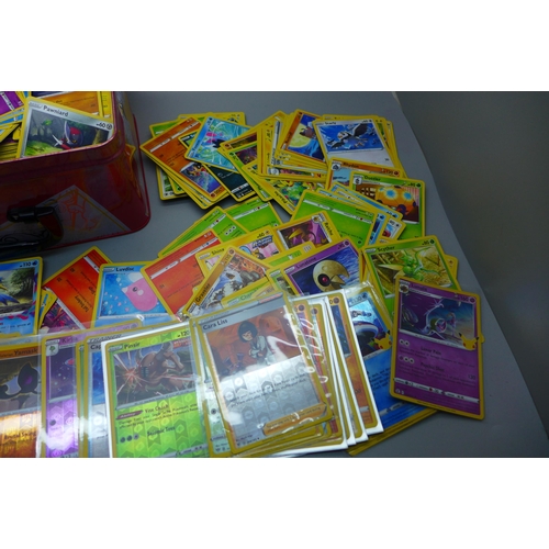 839 - 530 Pokemon cards with 30 holos, various sets, Crown Zenith, Celebrations and Astral Radiance