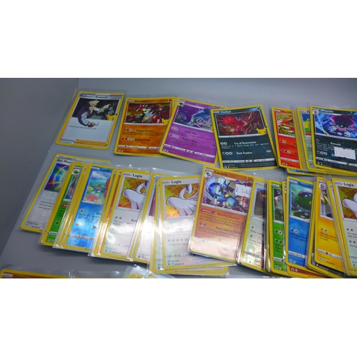 850 - 100 Holo and reverse holo Pokemon cards