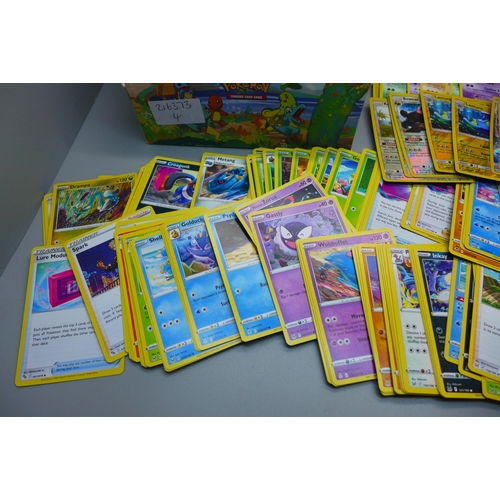 855 - Over 300 Pokemon cards including vintage and holos cards