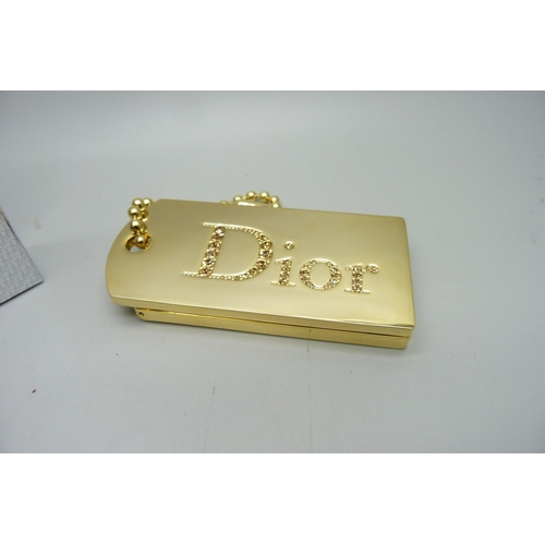 921 - A Dior Sparkling two compact lipstick, boxed