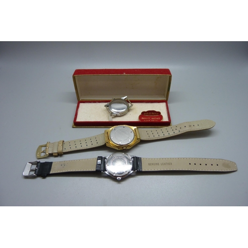 983 - Vintage Roamer, Roamer Popular and Bertmar wristwatches