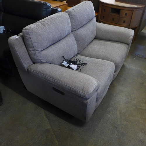 1575 - Grace Mink Fabric 2-Seater Recliner Fabric Sofa, original RRP £749.99 + VAT (4162-14) * This lot is ... 