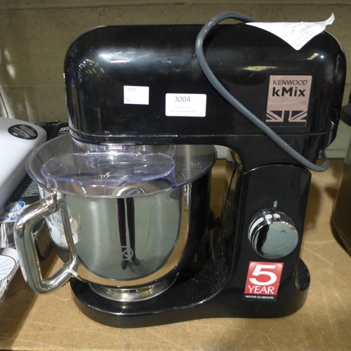 3004 - Kenwood KMix Standmixer Blender (model:- KMX750AB), original RRP £199.99 + VAT (284-146) * This lot ... 