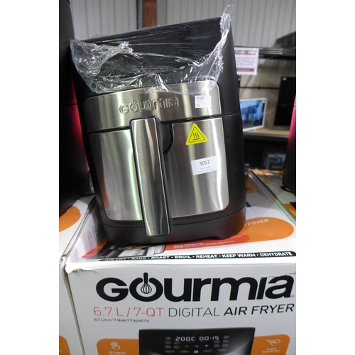 3052 - Gourmia Air Fryer (7QT)    (284-261) * This lot is subject to VAT