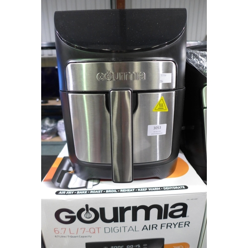 3053 - Gourmia Air Fryer (7QT)    (284-262) * This lot is subject to VAT