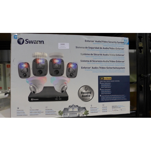 3080 - Swann 8CH 6-Cam 4K CCTV (model:- SWDVK-856804MQB2D-EU), original RRP £369.99 + VAT (284-417) * This ... 