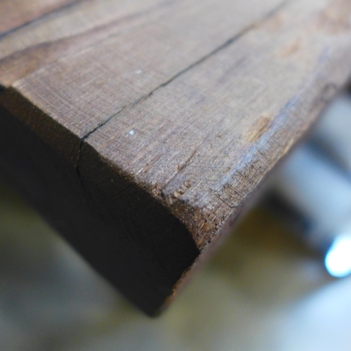 1553 - A railway sleeper console table