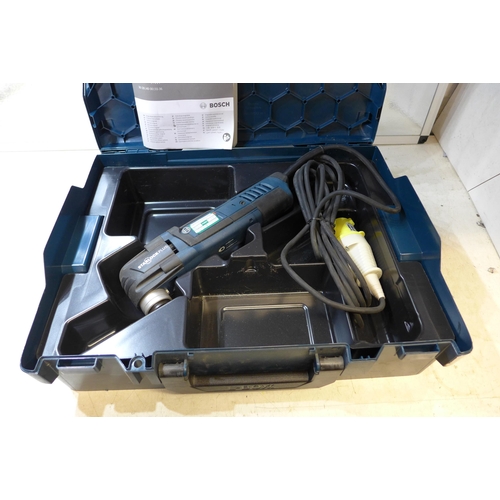 2001 - Bosch 110v oscillating multi tool, unused in case