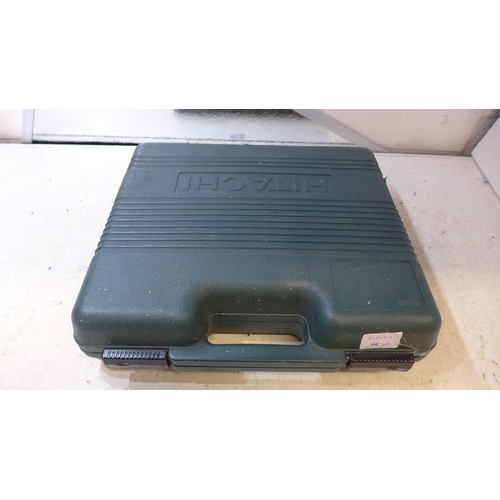 2035 - Hitachi UC12SC cordless drill with battery and charger in case