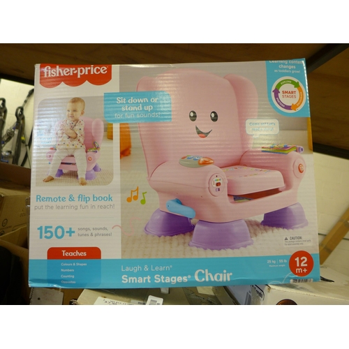 2114 - Boxed Fisher Price Laugh and Learn chair