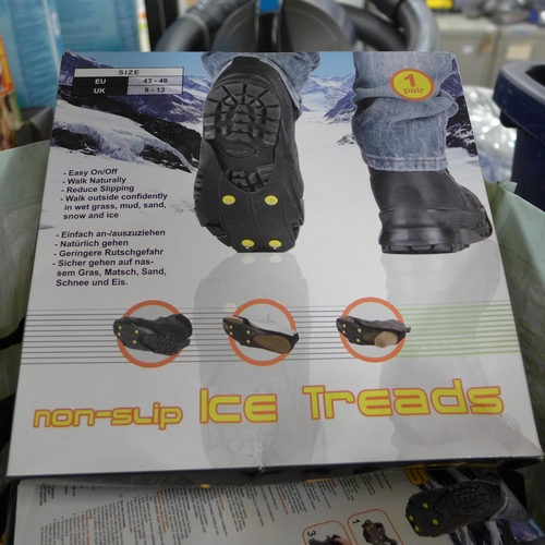 2130 - 14 Non-slip over-shoe ice treads