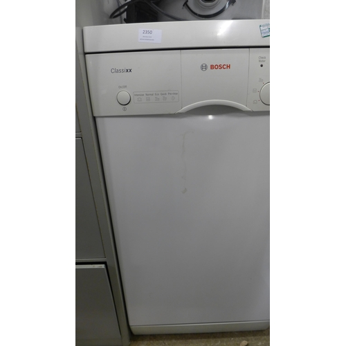 2350 - Bosch Slimline Classixx dishwasher