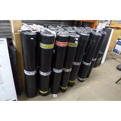 2445 - 20 Rolls of torch-on roofing felt