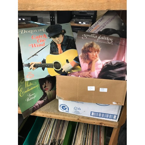 2310 - Box of LP records 33RPM, mostly Classical, some 1960's titles