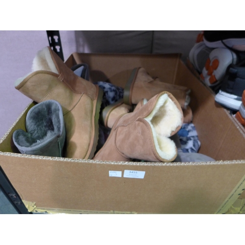 3390 - Box of single/odd sized shoes - ex display * this lot is subject to VAT