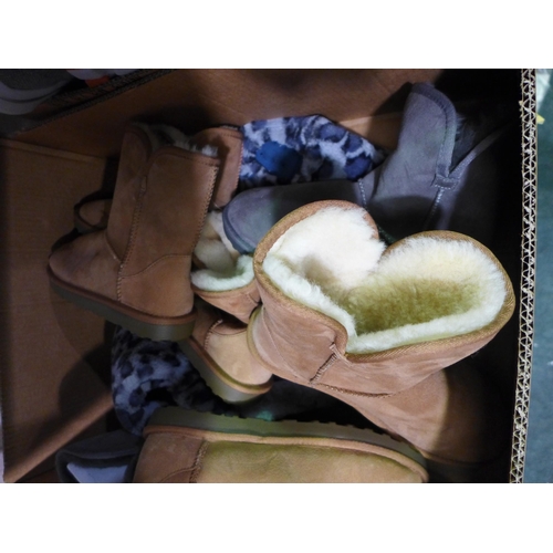 3390 - Box of single/odd sized shoes - ex display * this lot is subject to VAT