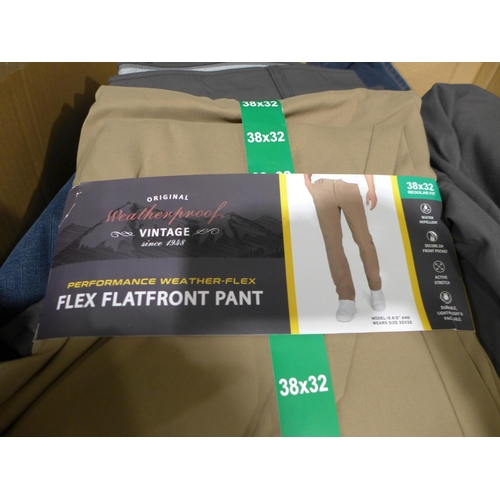 3052A - Box of men's trousers and jeans - various sizes, styles, etc. * this lot is subject to VAT