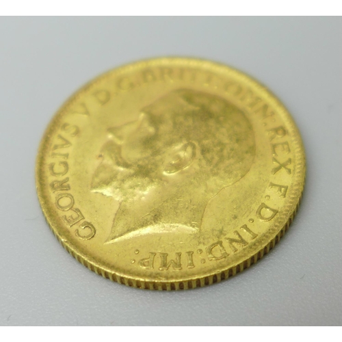 1157 - A 1912 gold sovereign