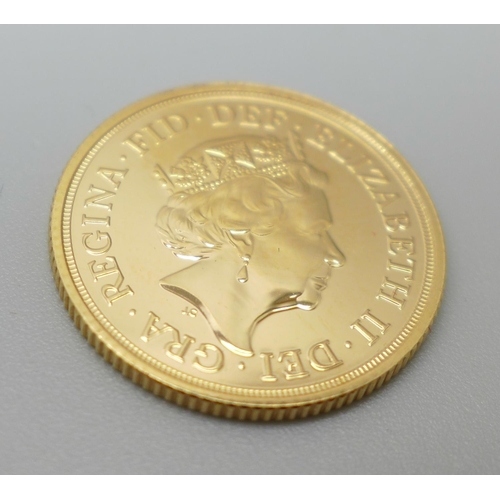 1160 - A 2020 gold sovereign