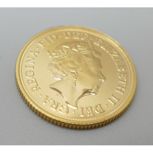 1160 - A 2020 gold sovereign