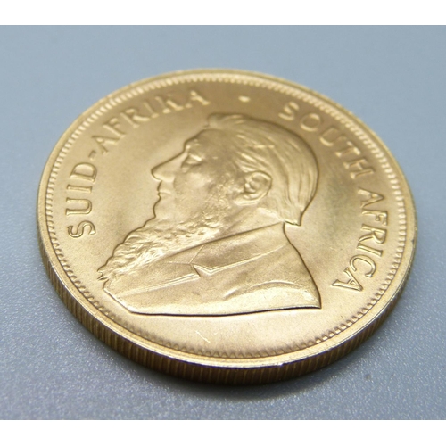 1007 - A 1976 1oz fine gold krugerrand