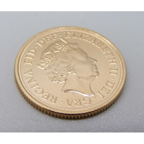 1115 - A 2021 gold full sovereign