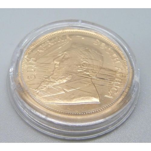 1118 - A 1981 1oz fine gold krugerrand