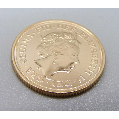 1130 - A 2021 gold full sovereign