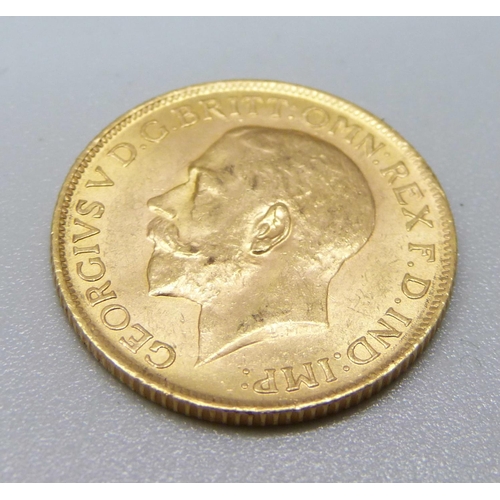 1142 - A 1913 gold full sovereign