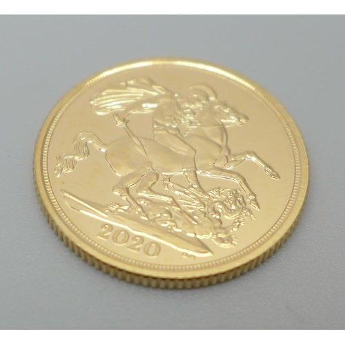 1148 - A 2020 gold sovereign