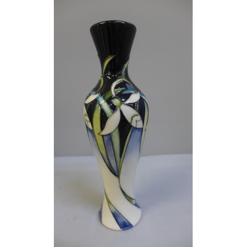 613 - A Moorcroft vase, 21cm