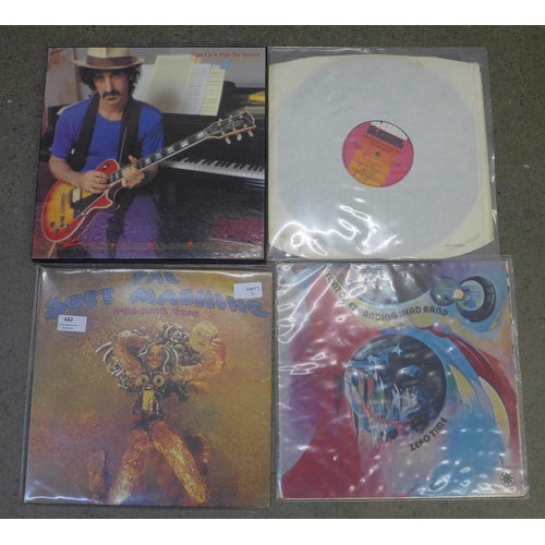 682 - A Frank Zappa 3-album box set and three others, The Soft Machine, Tonto's Expanding Head Band and Ca... 