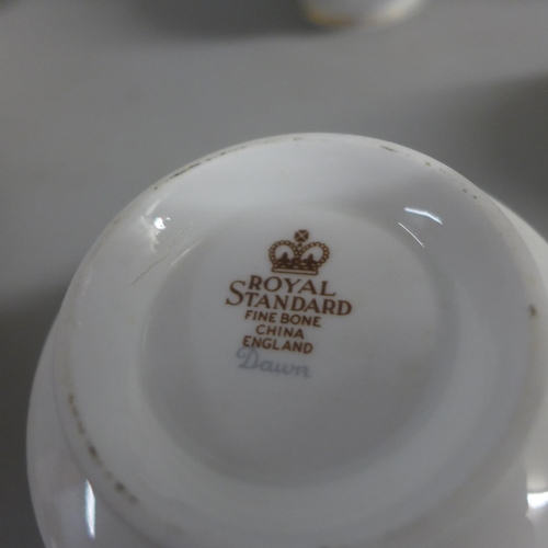 773 - A Royal Standard Dawn pattern tea for two tea set