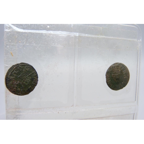 987 - Six early English coins